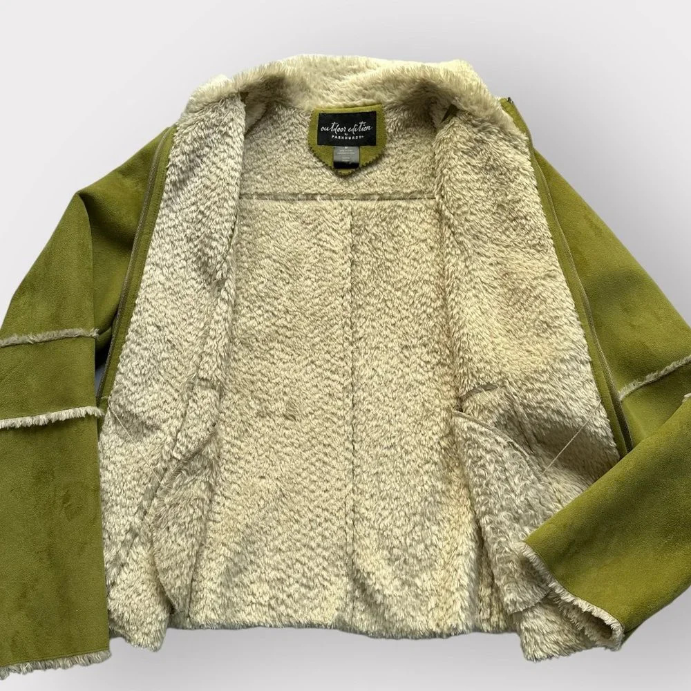 Parkhurst Outdoor Edition AVOCADO MICROSUEDE JACKET Medium